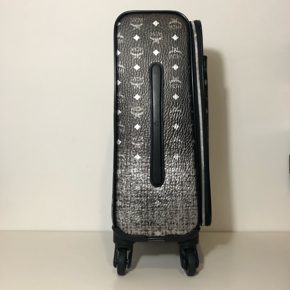 MCM Traveler Cabin Visetos Trolley Suitcase - Picture 8 of 13